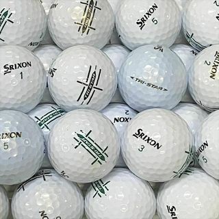 スリクソン(Srixon)の117・★ロストボール スリクソン トライスター ホワイト 30球 A+AB(その他)