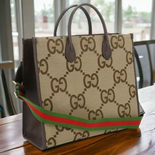 グッチ(Gucci)のグッチ GUCCI トートバッグ レディース 678839 ジャンボGG 2WAYトートバッグ(トートバッグ)