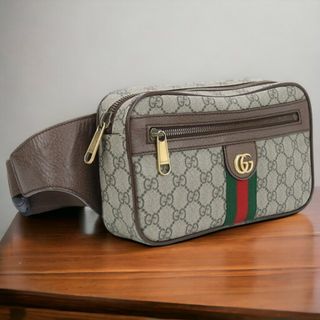 グッチ(Gucci)のグッチ GUCCI ボディバッグ メンズ 574796 97SIT 8747 オフィディア GGベルトバッグ(ボディーバッグ)