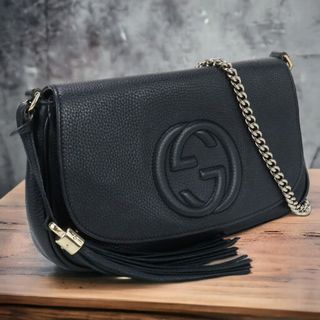 グッチ(Gucci)のグッチ GUCCI 斜め掛け ショルダーバッグ レディース 536224 ソーホー チェーンショルダーバッグ(ショルダーバッグ)