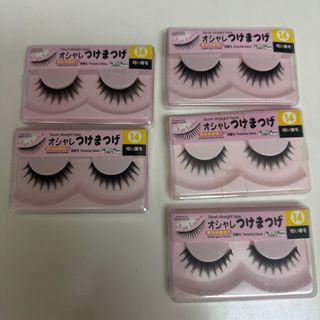 ダイソー(DAISO)のおしゃれつけまつげ   14番 ダイソー 5個セット(つけまつげ)