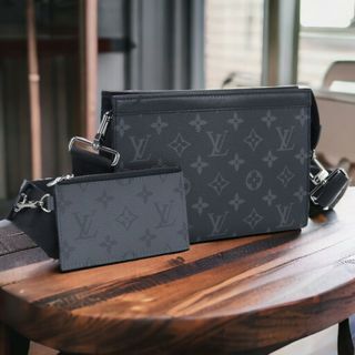 ルイヴィトン(LOUIS VUITTON)のルイヴィトン LOUIS VUITTON 斜め掛け ショルダーバッグ メンズ M81124 エクリプス ガストン・ウェアラブル ウォレット(ショルダーバッグ)