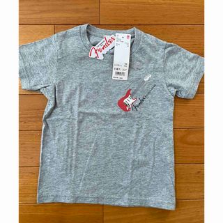 ユニクロ(UNIQLO)の新品　ユニクロ　UT fender Tシャツ 110(Tシャツ/カットソー)