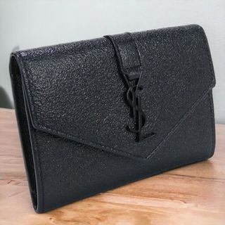 サンローラン SAINT LAURENT カードケース レディース 423483 C133U 1000 フラップ付き カードケース