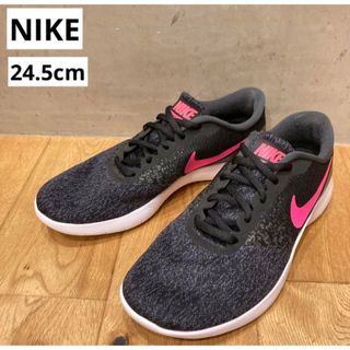 ナイキ(NIKE)のNIKE ナイキ　FLEX CONTACT スニーカー　レディース　黒(スニーカー)