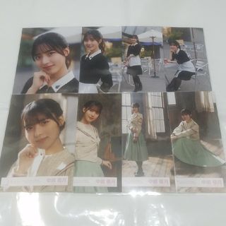 櫻坂46　生写真　中嶋優月　8種コンプ(アイドルグッズ)