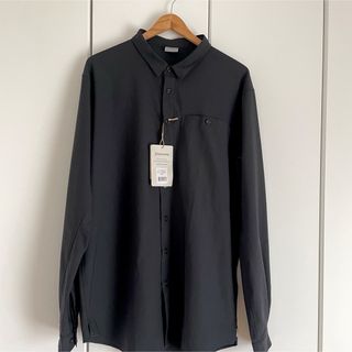 HOUDINI - 極美品 Houdini Longsleeve shirt  L  ブラック 速乾