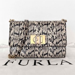 フルラ(Furla)の【FURLA】フルラ 1927 ミニクロスボディ／パイソン(ショルダーバッグ)