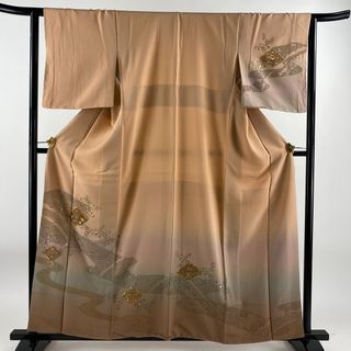 訪問着 身丈160cm 裄丈62.5cm 正絹 美品 名品 【中古】(着物)