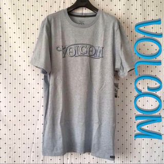 訳ありvolcomボルコムUS限定デザインロゴＴシャツS