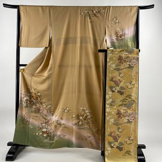 訪問着 身丈160cm 裄丈64.5cm 正絹 美品 秀品 【中古】(着物)