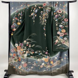 振袖 身丈164.5cm 裄丈68cm 正絹 名品 【中古】(着物)