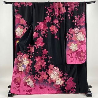 振袖 身丈170.5cm 裄丈70cm 正絹 美品 名品 【中古】(着物)