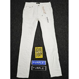 スビ(ksubi)のpurple brand 白 size28 国内未発売(デニム/ジーンズ)