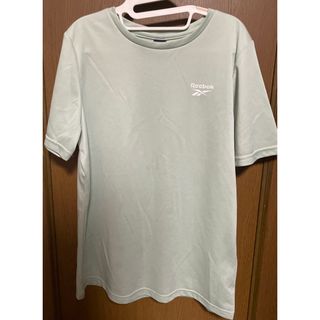 リーボック(Reebok)のReebok☆レディース接触冷感Tシャツ　LL ミントグリーン　送料無料！(Tシャツ(半袖/袖なし))