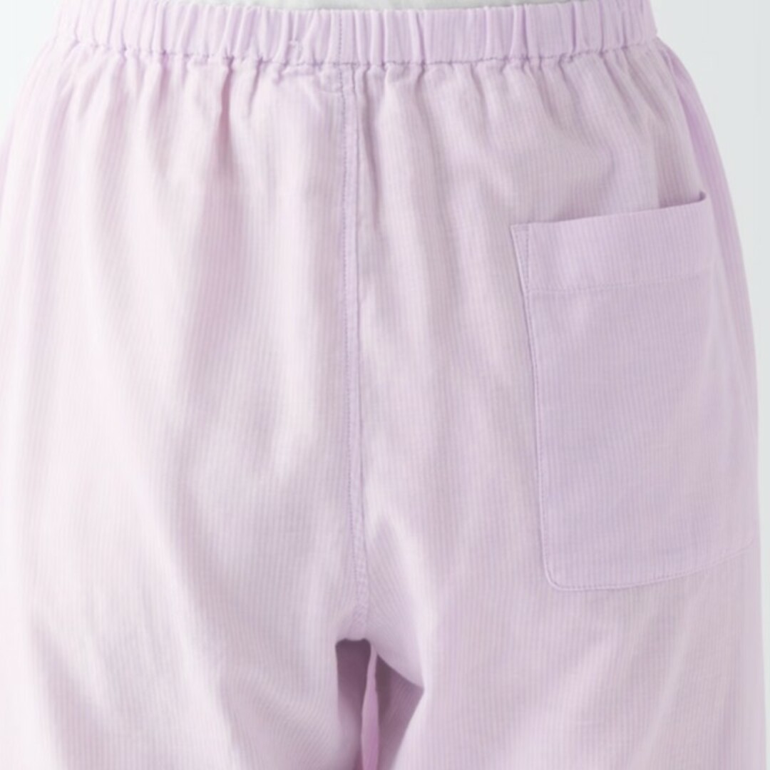 MUJI (無印良品)(ムジルシリョウヒン)の無印良品　五分袖パジャマ　レディースＬサイズ レディースのルームウェア/パジャマ(パジャマ)の商品写真