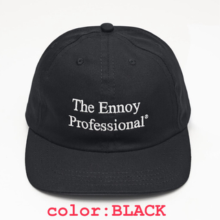 ワンエルディーケーセレクト(1LDK SELECT)のennoy COTTON CAP (BLACK)(キャップ)