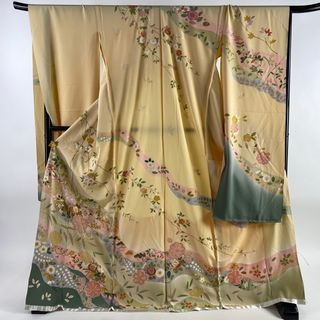 振袖 身丈176cm 裄丈71cm 正絹 美品 名品 【中古】(着物)