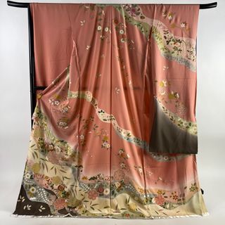 振袖 身丈180.5cm 裄丈72cm 正絹 美品 名品 【中古】(着物)