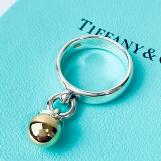 ティファニー(Tiffany & Co.)の【12-2521】ティファニー ボールダングル リング 925 750(リング(指輪))