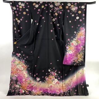 振袖 身丈183.5cm 裄丈70cm 正絹 美品 名品 【中古】(着物)