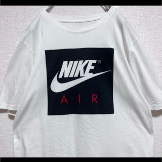 ナイキ(NIKE)のNIKE ナイキ Tシャツ 半袖 ホワイト ロゴプリント BOXロゴ S(Tシャツ/カットソー(半袖/袖なし))