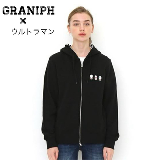 Design Tshirts Store graniph - 【コラボ♡】graniph ×ウルトラマン　三面怪人ダダ　パーカー　ジップ