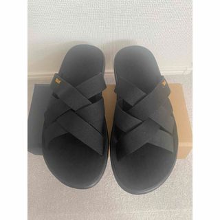 テバ(Teva)のTeva メンズ スポーツサンダル VOYA SLIDE ブラック 109927(サンダル)