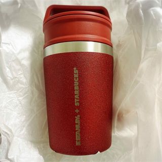 スターバックスコーヒー(Starbucks Coffee)のスターバックス　ステンレスボトルSTANLEYグリッターレッド236ml(タンブラー)