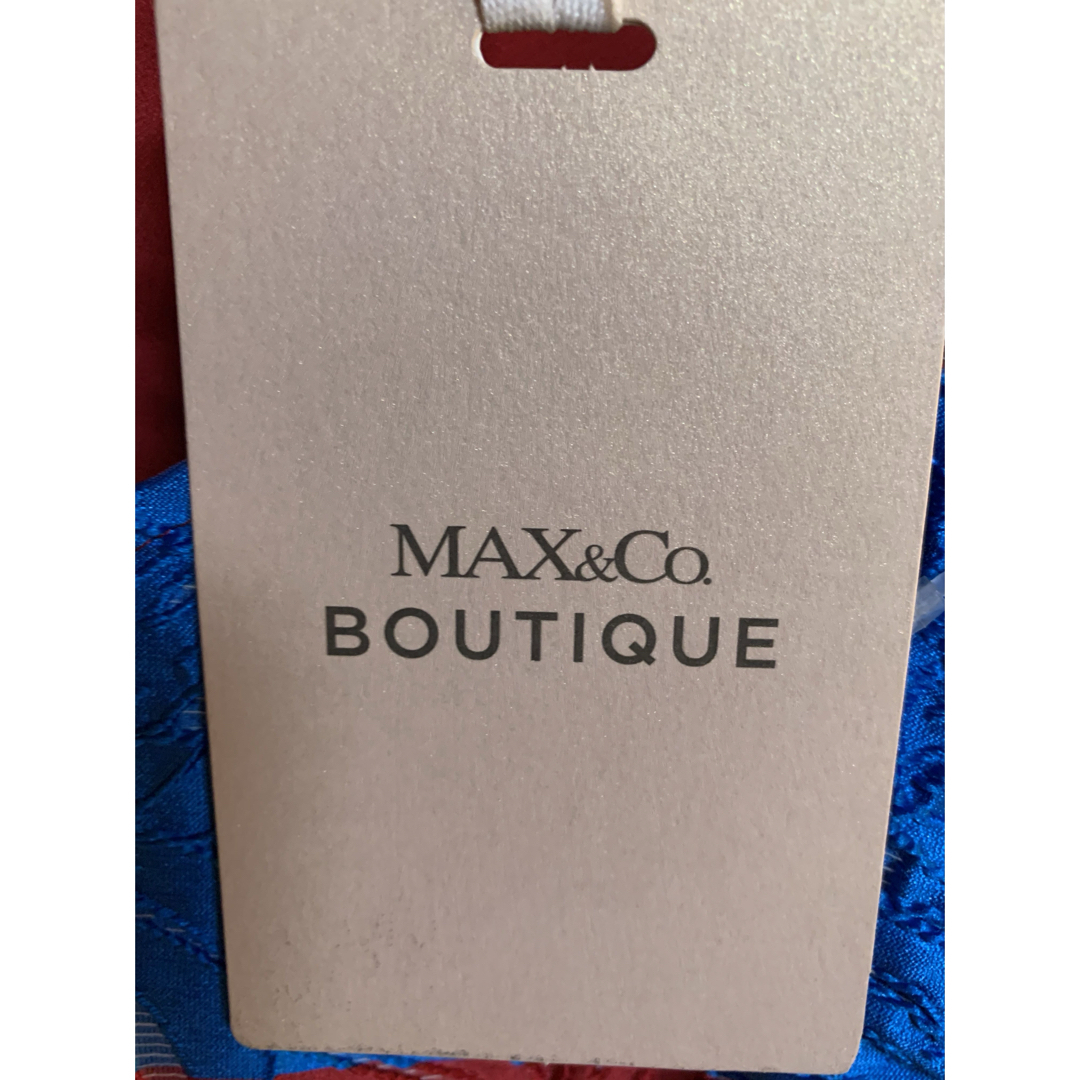 Max & Co.(マックスアンドコー)の【新品未使用】MAX &Co ブティック　ワンピース　レッド　マックスアンドコー レディースのワンピース(その他)の商品写真