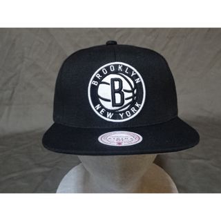 【Mitchell & Ness】NBAバスケ ブルックリン ネッツ ロゴCap