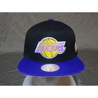 ミッチェルアンドネス(MITCHELL & NESS)の【Mitchell & Ness】LAレイカーズ 2009年優勝刺繍Cap(キャップ)