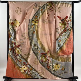 振袖 身丈158cm 裄丈65cm 正絹 美品 名品 【中古】(着物)