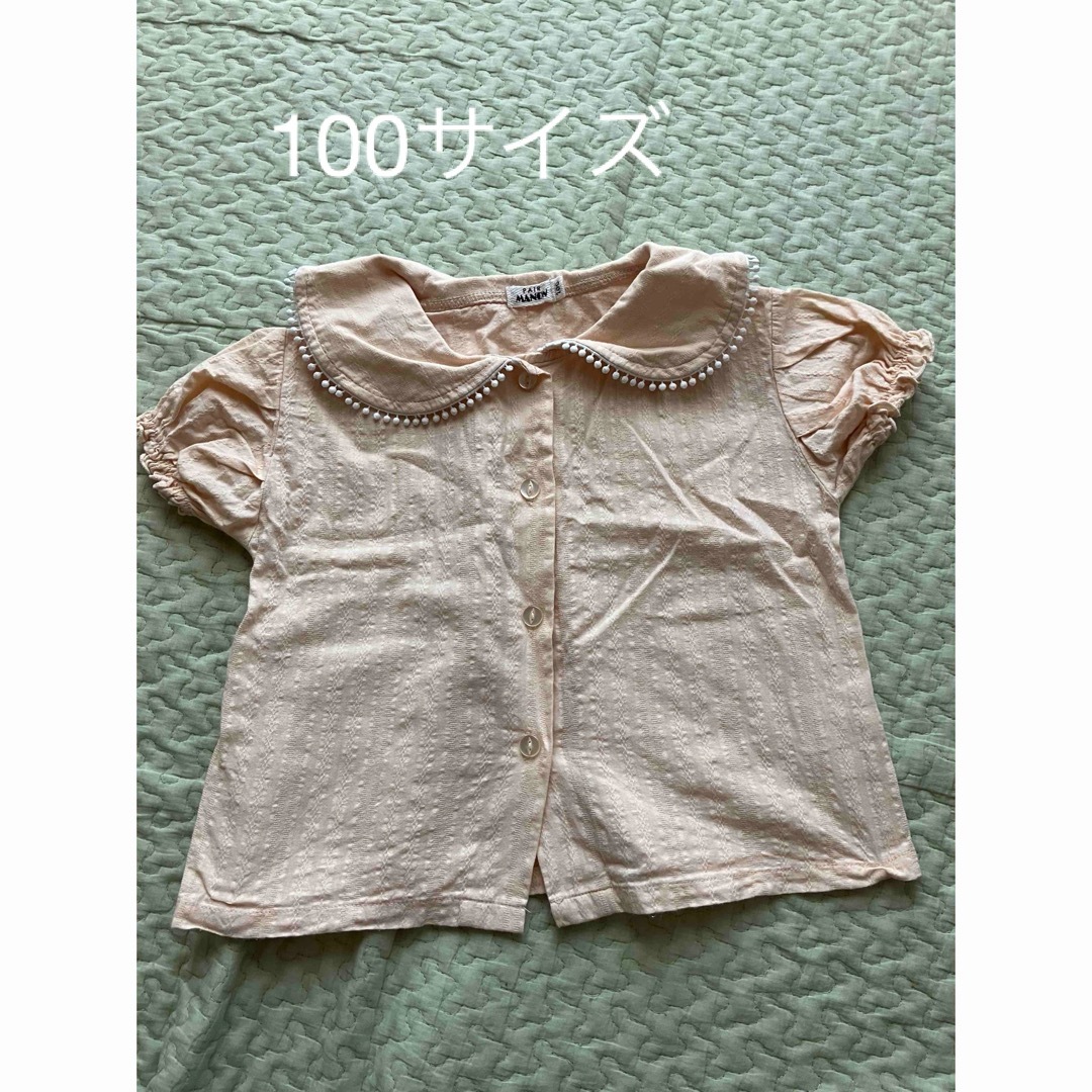 pairmanon(ペアマノン)のペアマノン　ブラウス キッズ/ベビー/マタニティのキッズ服女の子用(90cm~)(Tシャツ/カットソー)の商品写真