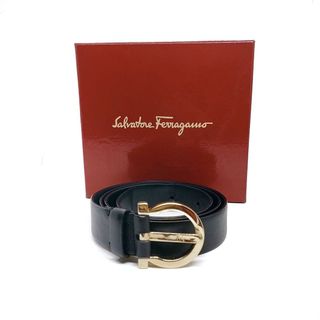 サルヴァトーレフェラガモ(Salvatore Ferragamo)のFERRAGAMO　フェラガモ　ベルト　ブラック　黒(ベルト)