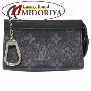 ルイヴィトン(LOUIS VUITTON)のLOUIS VUITTON ルイヴィトン コインケース ポシェット クレヴォワヤージュ M82776 モノグラム エクリプス ノワール/180408【中古】(コインケース/小銭入れ)