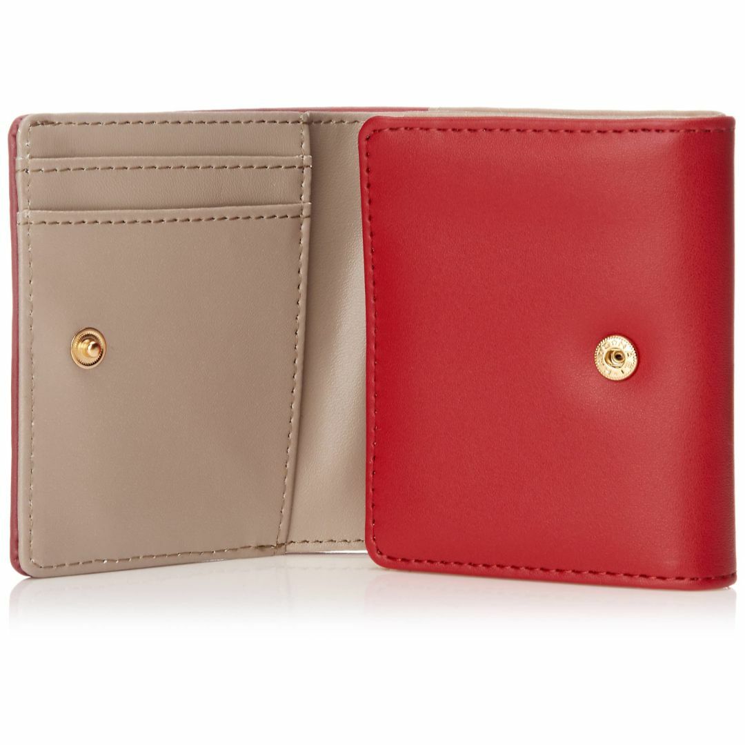 色: レッド[アルディ] 財布 二つ折り デイジーリコ リアン DR28 レディースのバッグ(その他)の商品写真