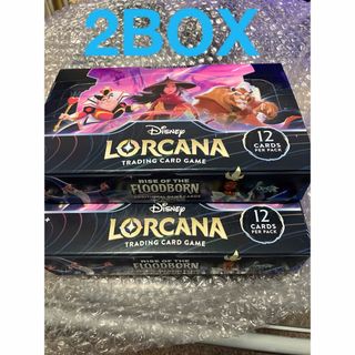 ディズニー(Disney)のDisney Lorcana Floodborn 2 BOX 未開封 ロルカナ(Box/デッキ/パック)