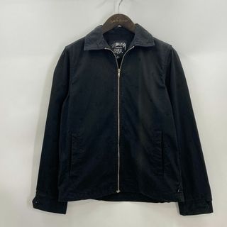 ステューシー(STUSSY)のSTUSSY ステューシー　コットン　ブルゾン　Sサイズ　ブラック　メンズ(ブルゾン)