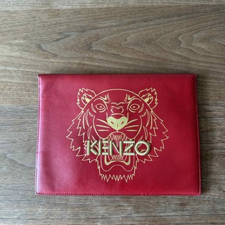 ケンゾー(KENZO)のKENZO Leather A4 Clutch Bag 【限定モデル】(セカンドバッグ/クラッチバッグ)
