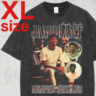 希少★Ja Morant　ジャ・モラント　半袖　Tシャツ　ブラック　XL(Tシャツ/カットソー(半袖/袖なし))