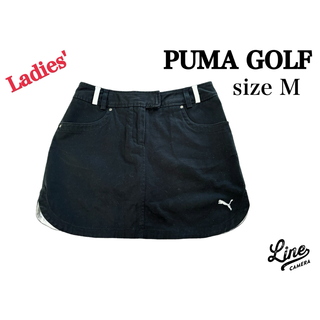 プーマ(PUMA)のPUMA GOLF プーマゴルフ　スカート　レディースM インナーパンツ付き(ウエア)