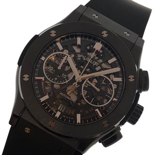 ウブロ(HUBLOT)の　ウブロ HUBLOT クラシックフュージョン アエロフュージョン ブラックマジック 525.CM.0170.LR セラミック/ラバー メンズ 腕時計(その他)