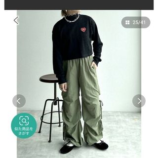 ダブルクローゼット(w closet)の新品！ wcloset ケーブル編みニット＆ノースリーブメローカットソー！(カットソー(長袖/七分))