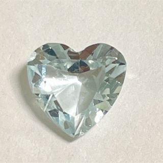 天然アクアマリン 0.92ct❣️ハートシェイプカット 宝石(その他)