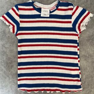 ザラキッズ(ZARA KIDS)のZARA カットソー マリンボーダー(Tシャツ/カットソー)