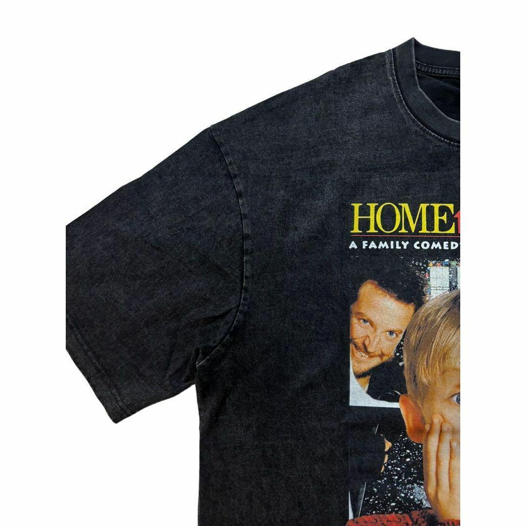 ホーム アローン　Home Alone　スクリーン　半袖Tシャツ　ブラック　XL メンズのトップス(Tシャツ/カットソー(半袖/袖なし))の商品写真