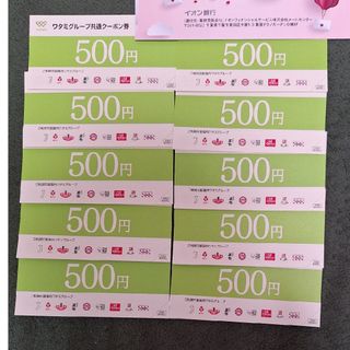 ワタミグループ 共通クーポン券 5000円分(レストラン/食事券)