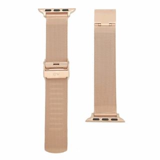 ダニエルウェリントン(Daniel Wellington)の【新品 未使用】アップルウォッチ替えベルト DW01200017 ロースゴールド(腕時計)