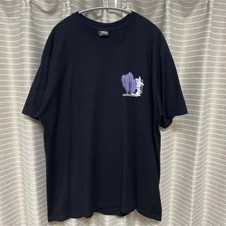 ステューシー(STUSSY)のSTUSSY Tシャツ ブラック L サボテン ステューシー 半袖 古着 old(Tシャツ/カットソー(半袖/袖なし))